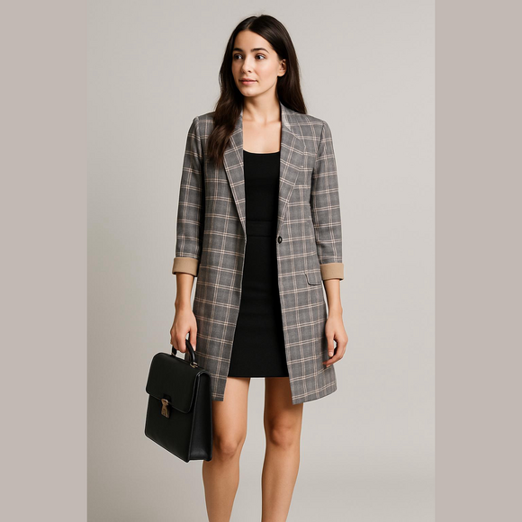 Super soft faux suede jacket blazer • Blank NYC - Picture 1 of 8